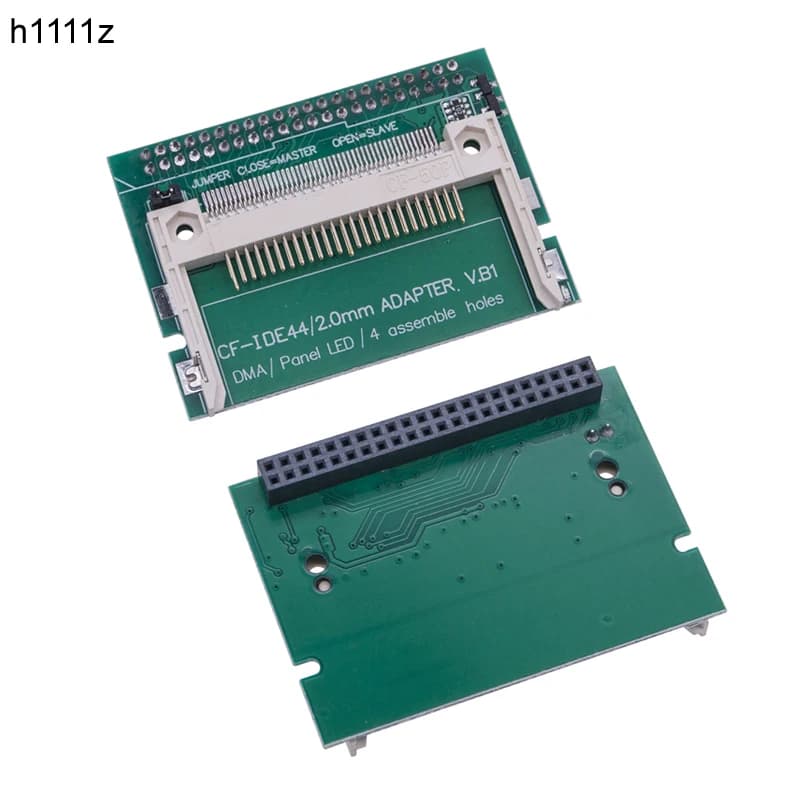 CF a IDE 44Pin 2.5 "connettore HDD per Laptop CF Compact Flash Memory Card Adapter Riser Board Bootable Converter Card per PC Laptop