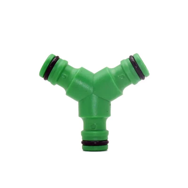 1/2 ''connettori per acqua a t per riparazione di tubi per tubi da giardino fissaggio rapido attacco per pistola ad acqua a tripla porta ad albero serra