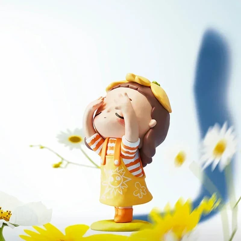 POP MART Nyota I AM THE SEASONS Series Blind Box Mystery Box Caixa Sorpresa Girls Anime Figures Cute Model Birthday Gift
