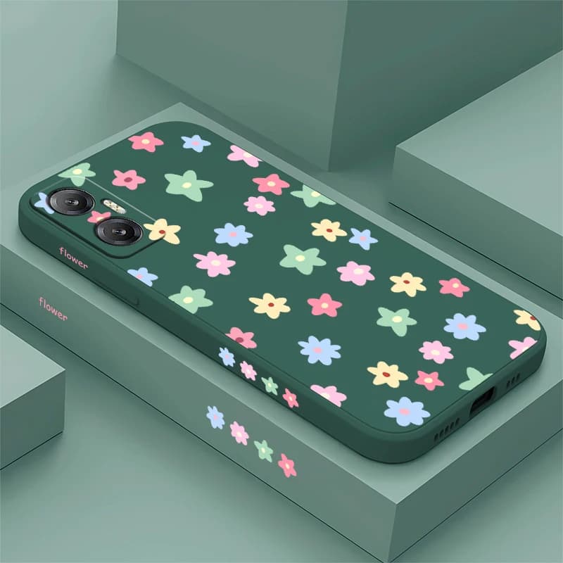 Print Flowers Phone Case For Infinix Smart 20 10 HD Soft Silicone Cover For Infinix Smart 9 8 Plus 8 Pro Shockproof TPU Coque