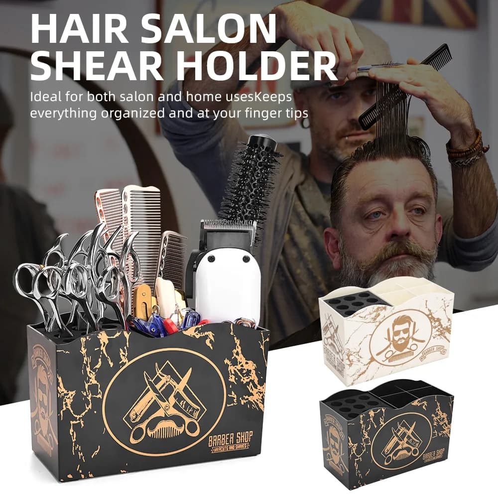 Rack Multi Grid Haircut Organizer Barba Razor Bearings Barbiere Hairdresser Accessories Organizers
