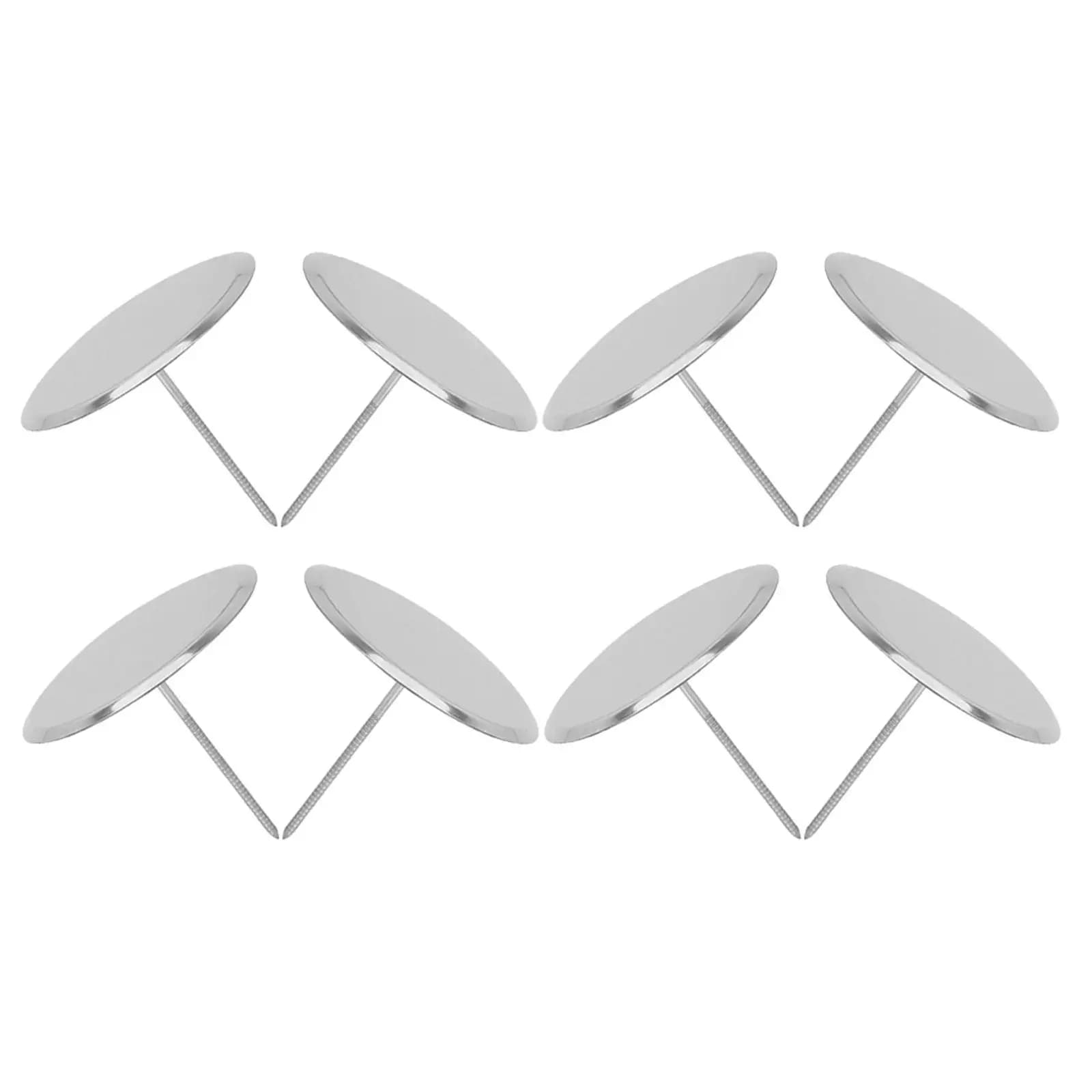 12Pcs Stainless Steel Cake Flower Nails Set Heat Resistant Baking Nails for Cupcake Cream Flower Piping Decorating Tools