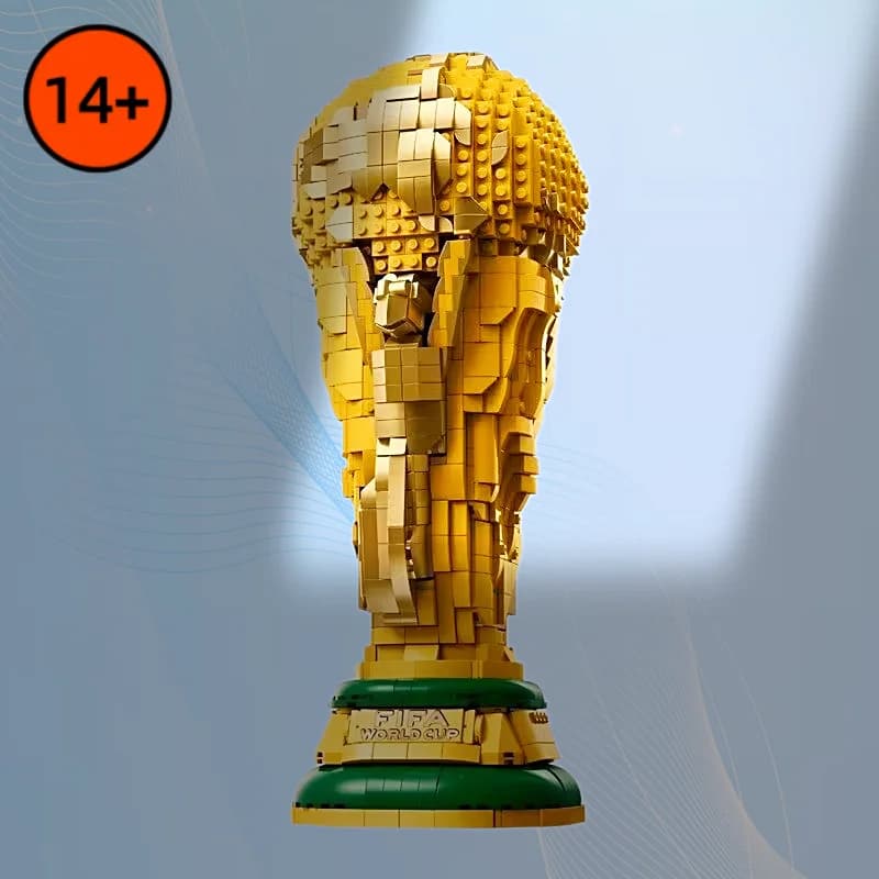 Nuovo 2026 - Set di Costruzioni Trofeo di Calcio da 2842 Pezzi, Modello MOC-43020, Giocattolo da Collezione per Decorazione Casa, Regalo di Compleanno