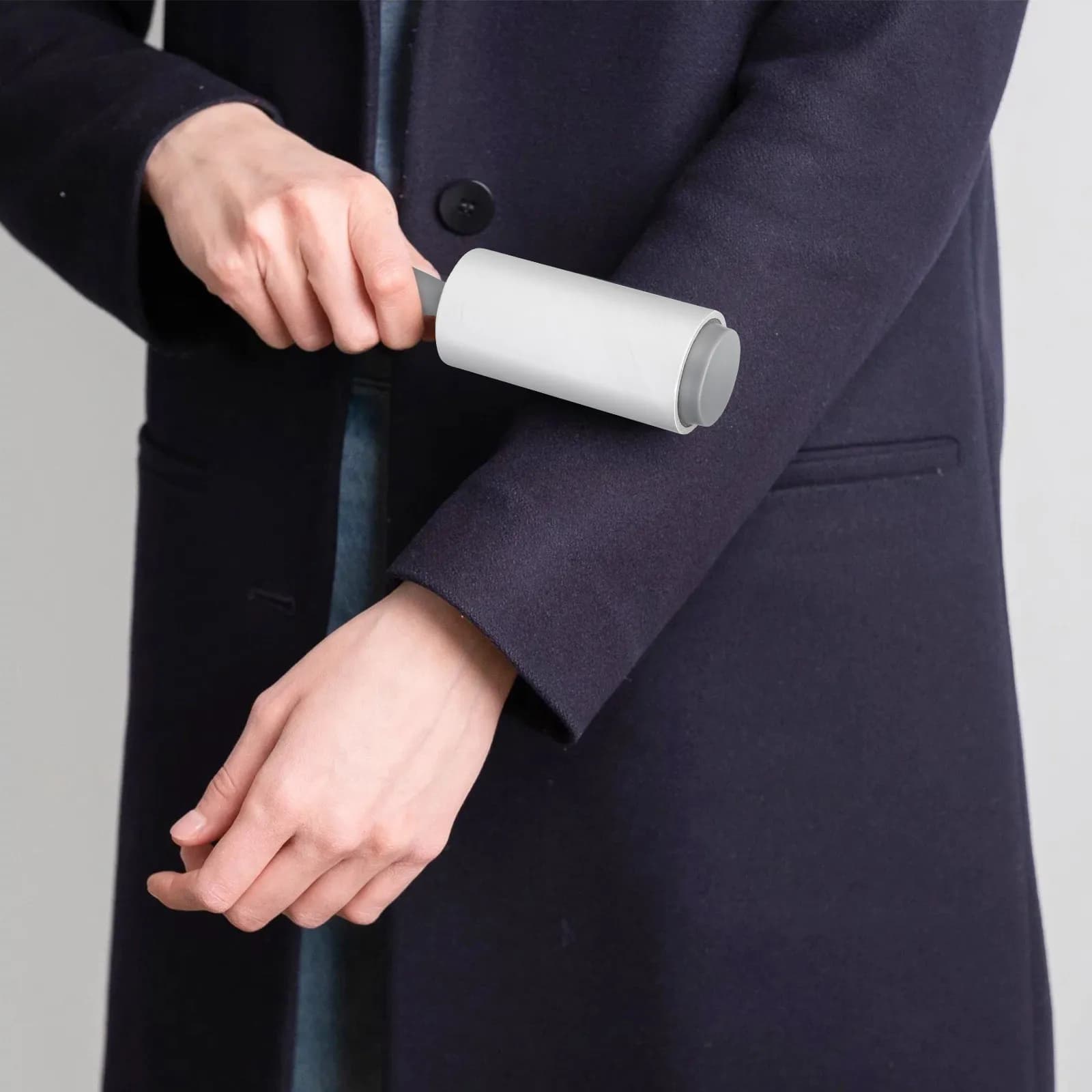 Scatola portaoggetti a forma di rullo antipelucchi con scomparto segreto realistico, cassetta di sicurezza portatile per gioielli, contanti e chiavi.