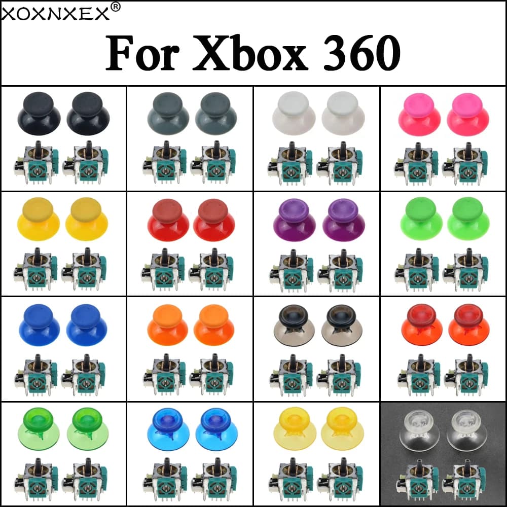 1 set potenziometri e levetta del modulo sensore joystick analogico 3D per controller Microsoft Xbox 360