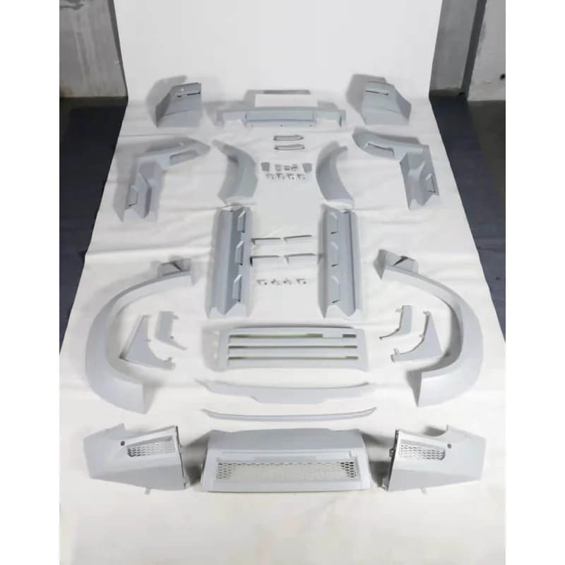 Hot Selling High Quality LUMA Style Car Body Kit Fit Land Rover Defender 2020+, Front Lip Grille Rear Diffuser Wheel Eyebrows Ex