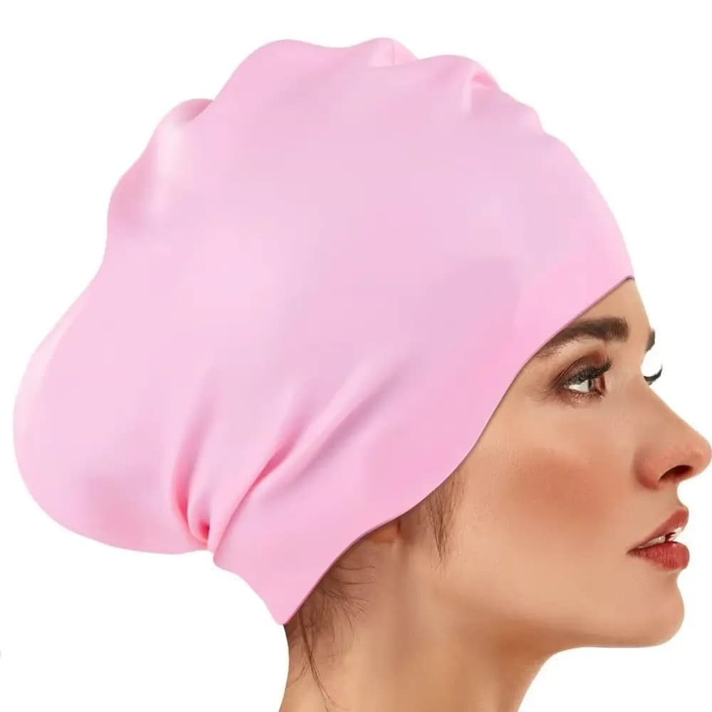 Elastic Silicone Swim Cover Soft and Thick Design Waterproof Swimming Head Anti-freddo Solar Protection Snorkeling Head Underwater Fishing