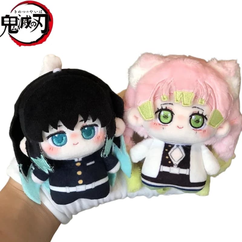 Nuovo Peluche Demon Slayer da 10CM, Giocattolo Creativo di Alta Qualità Ispirato all'Animazione, Bambola Carina per Zaino e Decorazione da Scrivania, Regalo