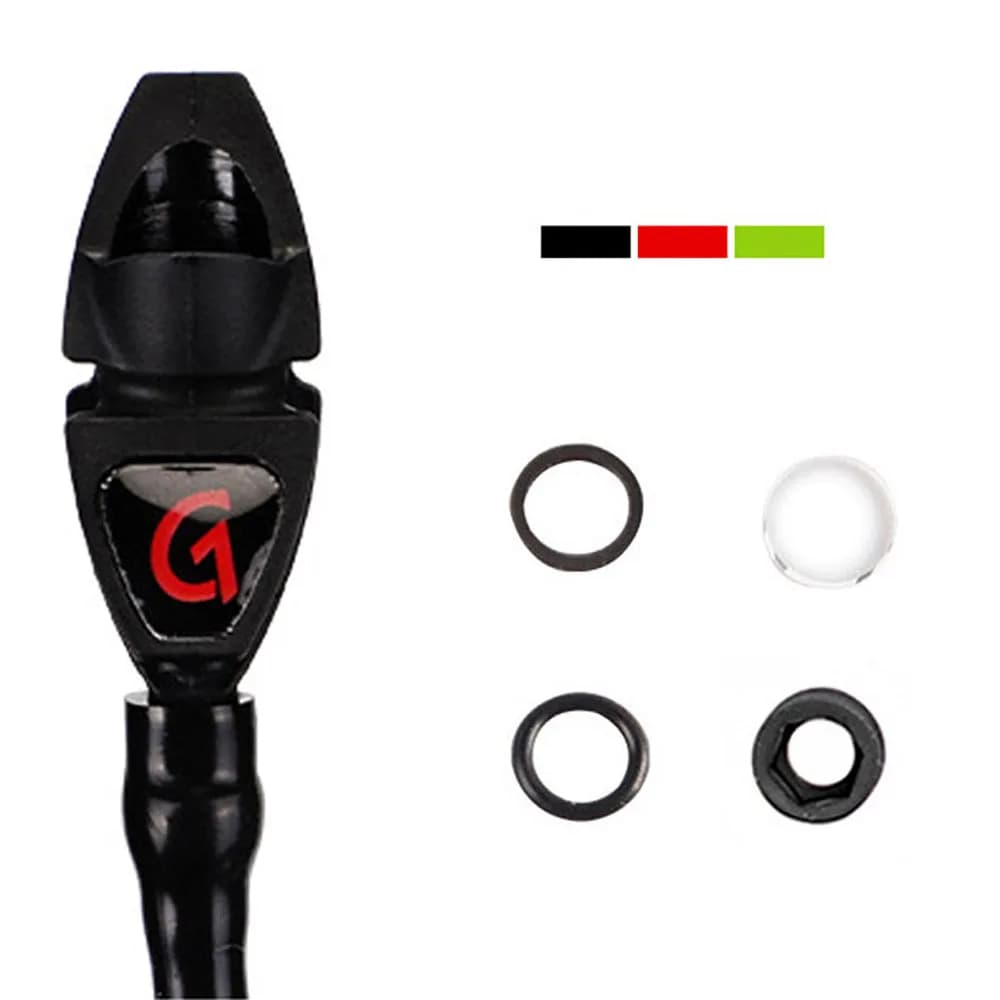 E5 Pull Wire Peep Sight Aiming Suite 1pc with Installable Clarifier for Compound Bow Archery Hunting Target Shooting Spare Parts