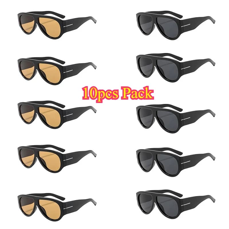 Y2K Women's Oversize Luxury Sunglasses, Monopex Large Montature with Smoky Lens, Classic Retro Style Often