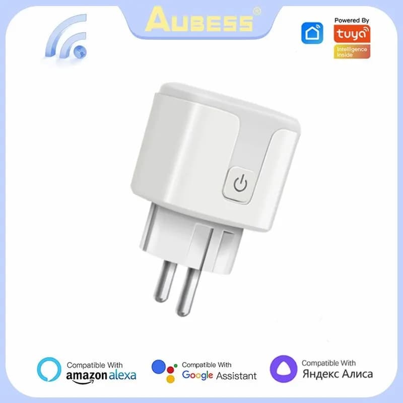 Tuya WiFi Smart Plug 16A/20A ue socket with Smart Life APP voice control monitoring function via Alexa Google Home