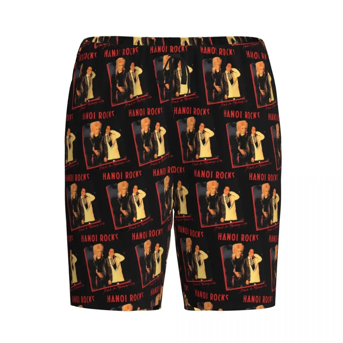 Custom Hanoi Rocks Shorts Sleeping Pants Men Pajama Pants Lounge Sleep Sleepwear Bottoms