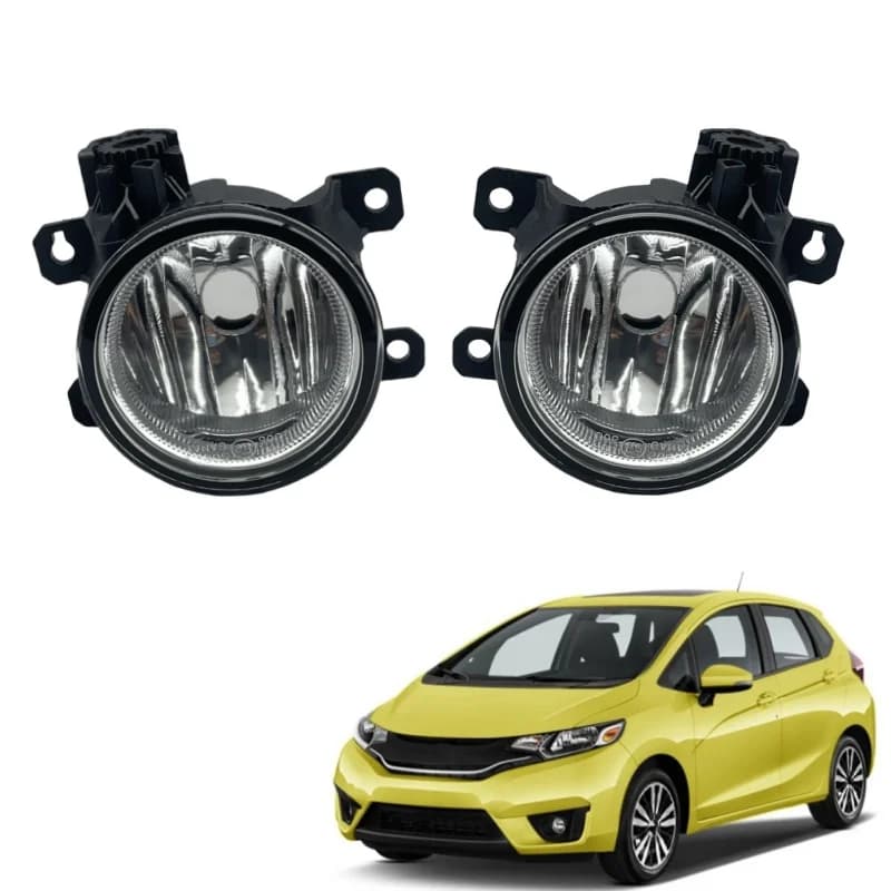 Auto Front bumper Fendinebbia Fari Fendinebbia For Honda Fit Jazz GK5 RS 2014 2015 2016 without bulbs