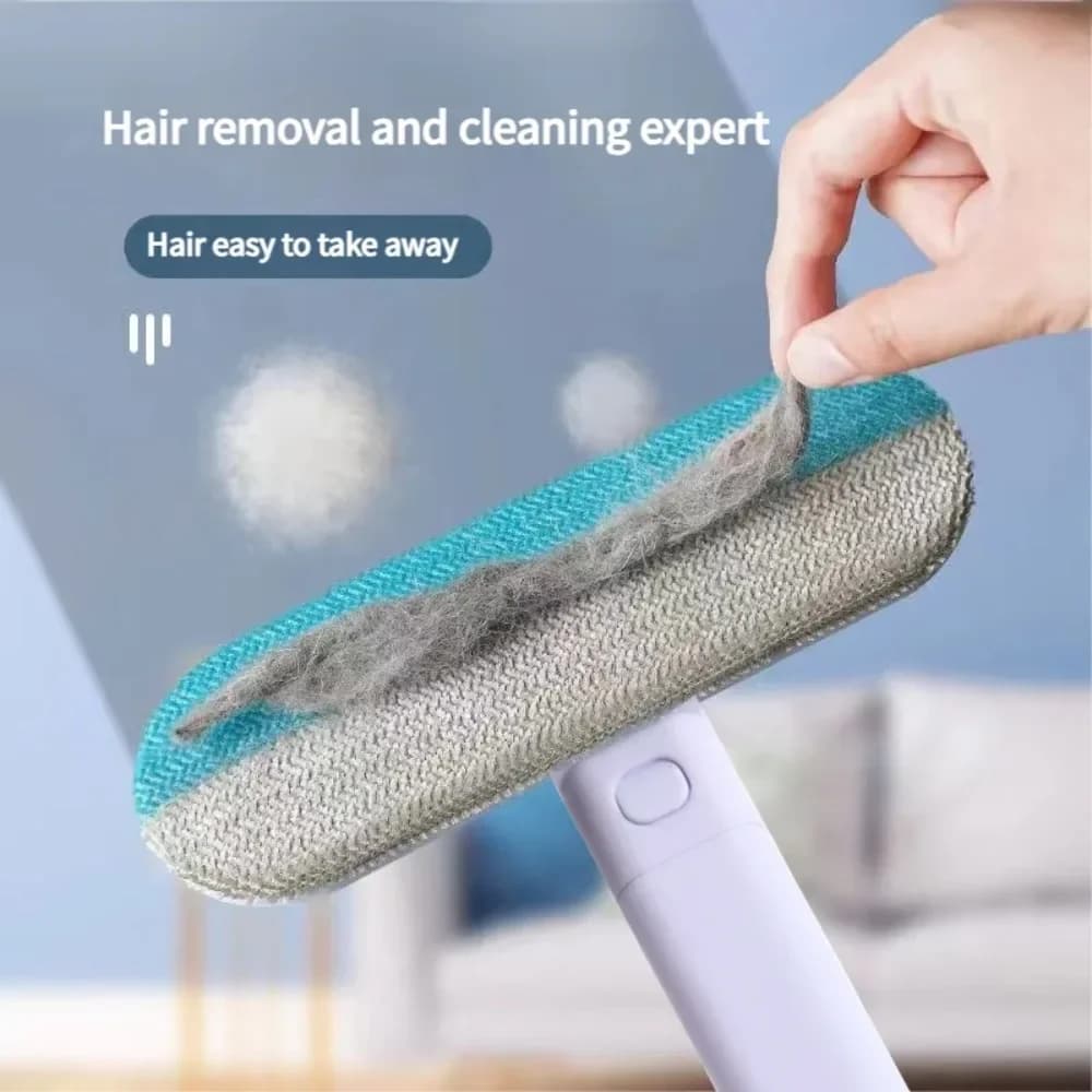 Set of Tools for Removing Domestic Animals, Reusable Gloves for Static Removal of Peles, Double Face Toelet Gloves, Remove Dogs and Cats from Carpets and Sofas