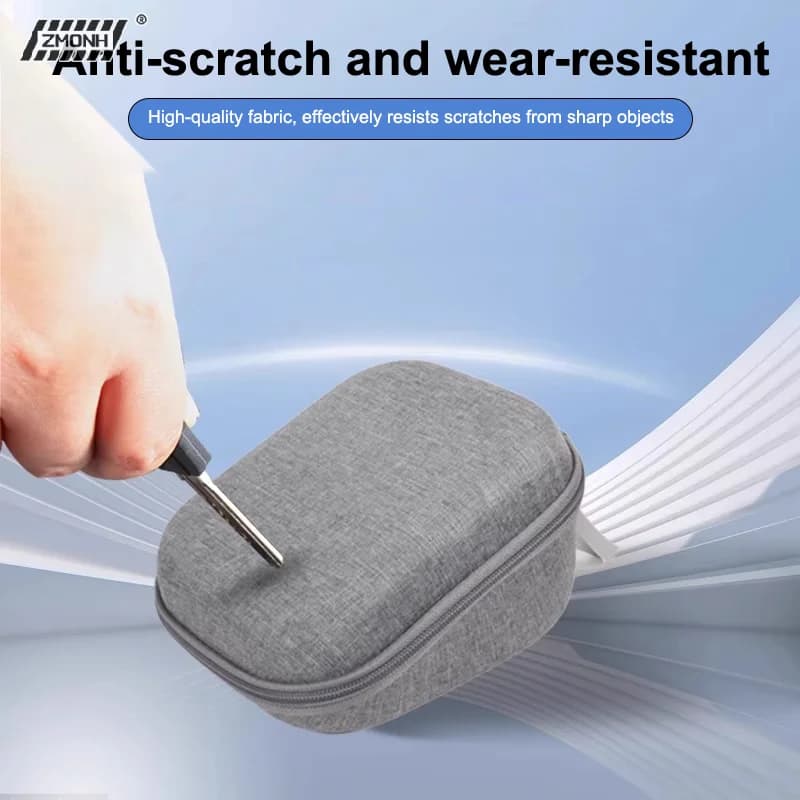 Custodia rigida per misuratore di pressione sanguigna da braccio, borsa protettiva portatile da viaggio, custodia rigida