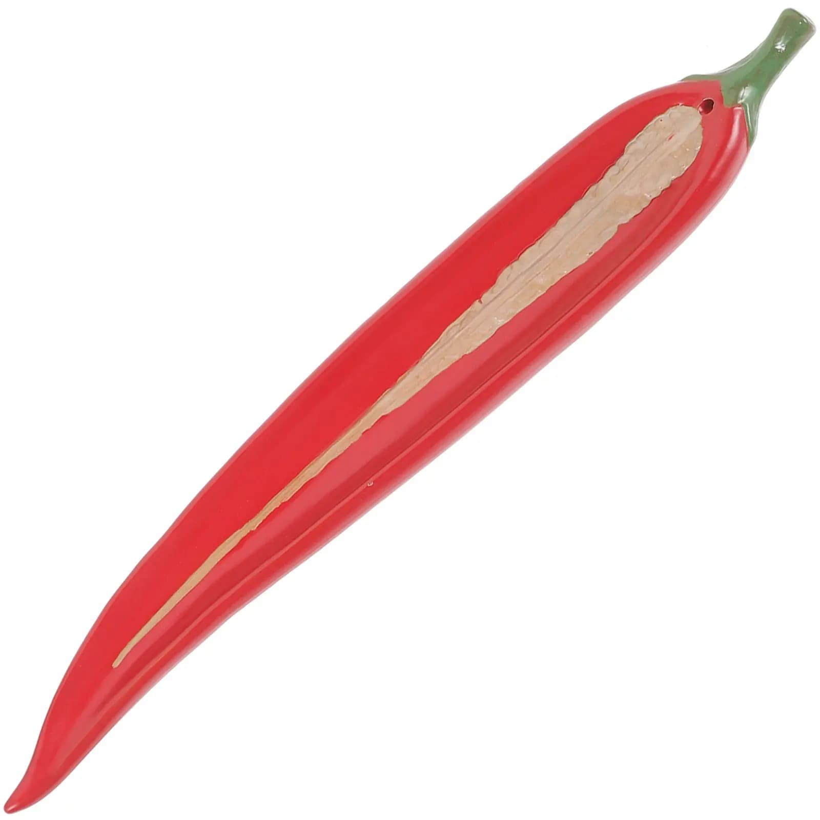 Porta Incenso in Ceramica a Forma di Peperoncino, Bruciatore per Casa, Ufficio, Camera da Letto, Yoga, Meditazione, Decorazione Zen, Aromaterapia
