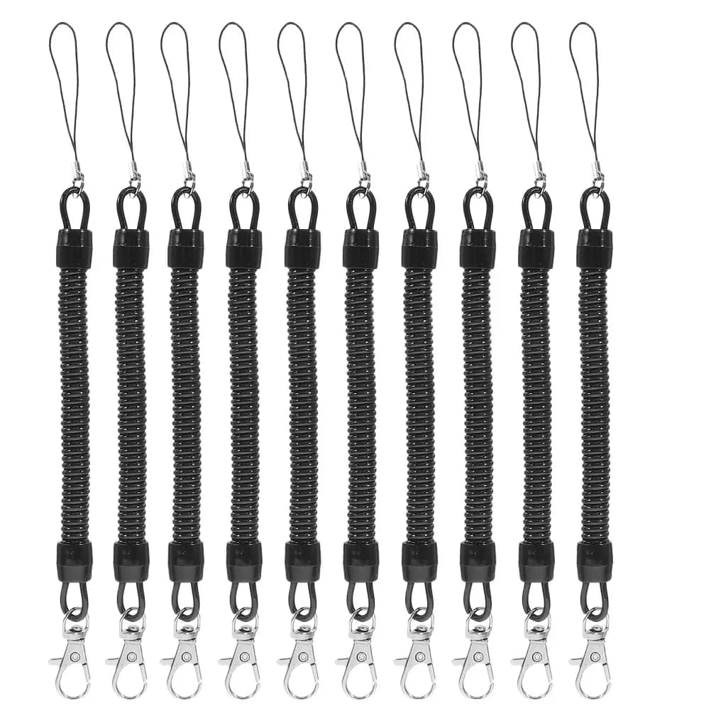 10 Pezzi Corda da Pesca Retrattile Resistente, Laccio Avvolgibile per Canna da Pesca, Cinghie per Kayak, Accessori per Pagaie