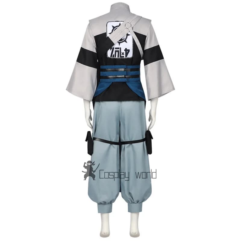 Costume Cosplay Anime Zanka Gachiakuta, Uniforme di Zanka Nijiku, Outfit per Giochi, Festival, Halloween, per Donne e Uomini, Gioco di Ruolo