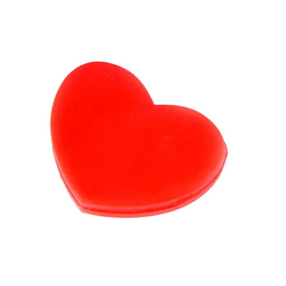 Antivibrazioni per Racchetta da Tennis a Forma di Cuore in Silicone Rosso/Rosa, Ammortizzatori Antiurto per Racchette Sportive