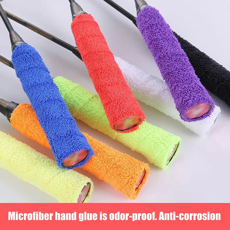 3 pieces thickened for badminton racket grips for towels anti-slip tape that absorbs sweat for fishing rod ribbon fionde tennis towel grips