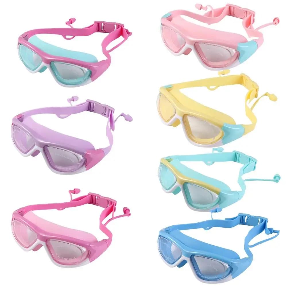 Sports glasses Swim equipment Waterproof earplugs Wide view Swim glasses Swim glasses Swim glasses Swim glasses Diving glasses