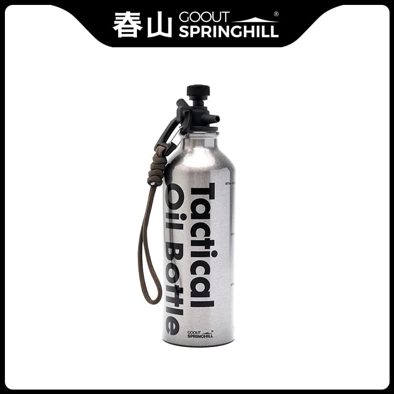 Goout Springhill Tanica Portable for Tactical Fuel, Exterior Fuel Bottle, Camping, Alcohol, Pressure Cherosene Stove, Fuel Container