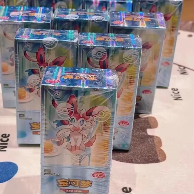 Genuine In Stock Collectible Cards PKM Ptcg Cbb2c Vol.2 Gem Pack Simplified Chinese Genuine Trading Cards Booster Box