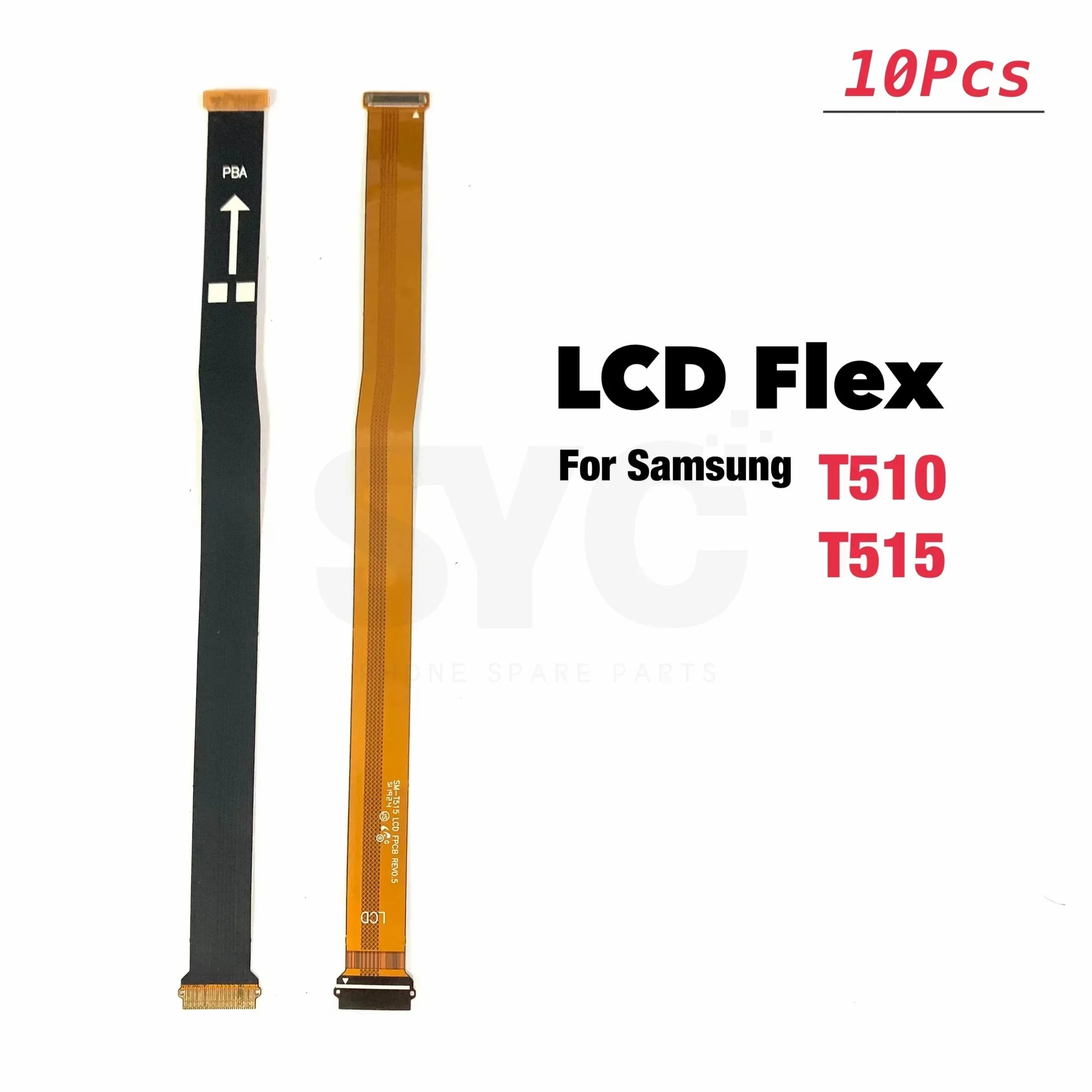 10Pcs/Lot For Samsung Tab A 10.1 SM T510 T515 Main board Motherboard Connector LCD Display Flex Cable