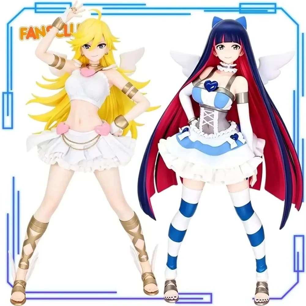 In Stock System Service Original Genuine Anime New Panty Stocking with Garterbelt Panty Anarchy 21cm Model Toy Brilliant Figure
