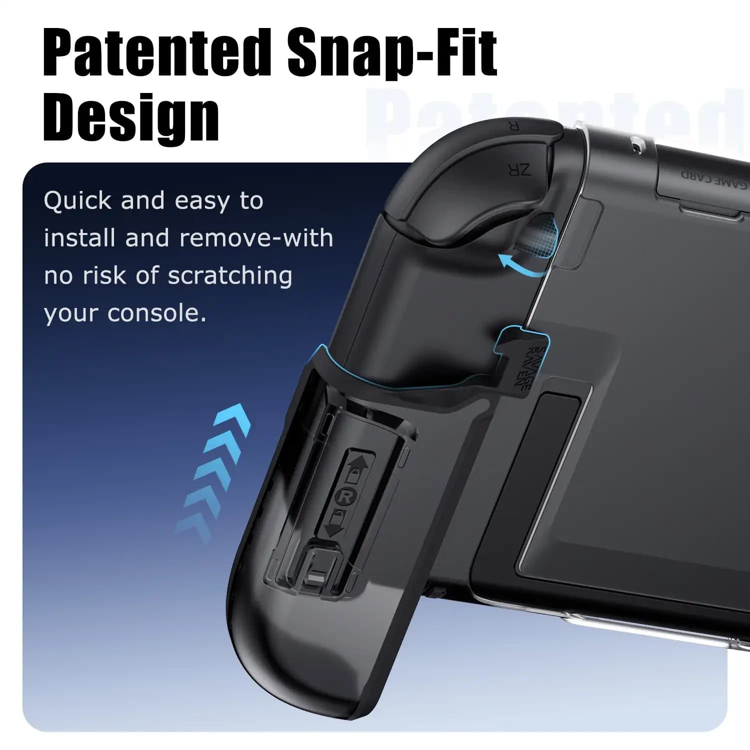 Savage Raven by Skull & Co. JoyConGrip Protective Case Cover for Nintendo Switch 2 JoyCon Game Console