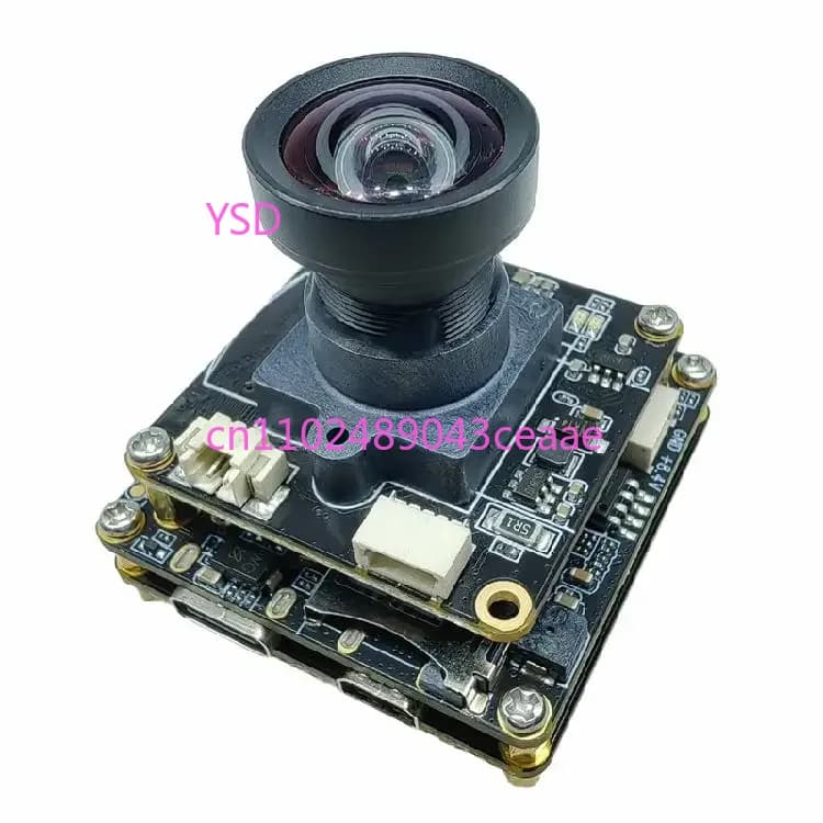 IMX377 4K 60FPS 12MP 1/2.3" Modulo telecamera IP CMOS Obiettivo M12 100 ° Nessuna distorsione EIS HDMI RJ45