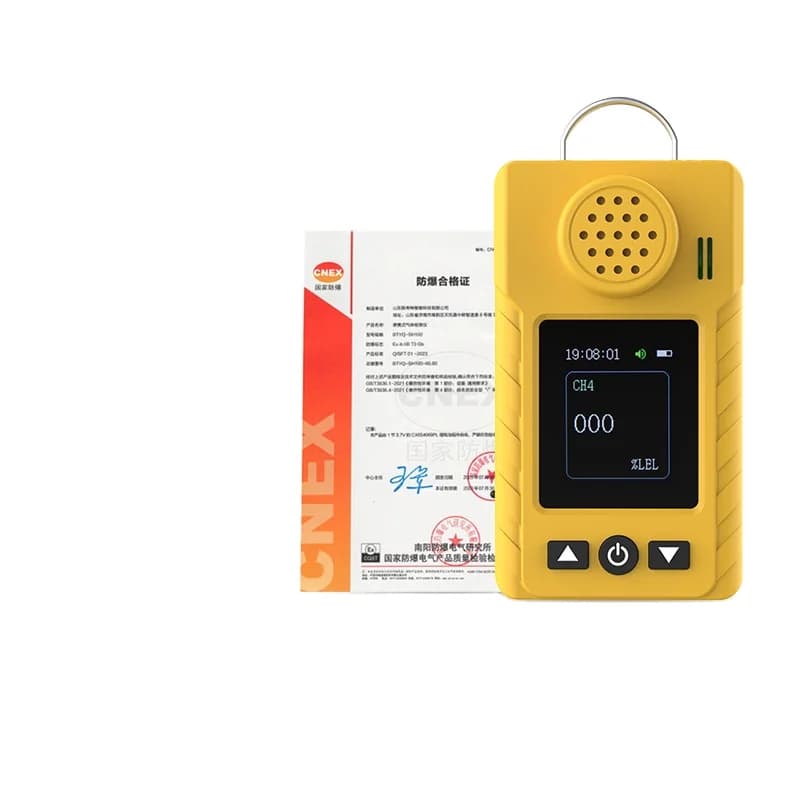 Rilevatori di gas professionali 4 in 1 quattro in uno Monossidi di carbonio Sensori di ossine, Allarme gas tossico e nocive