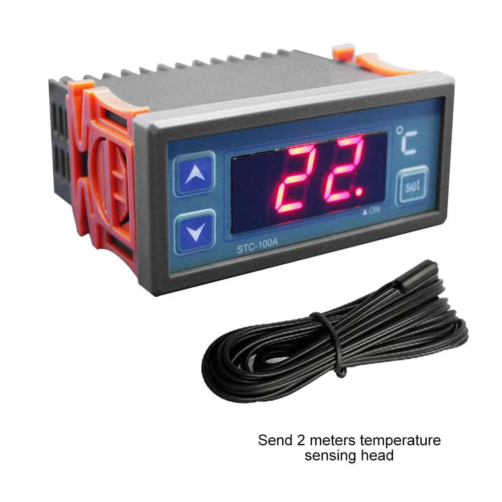 STC-100A regolatore di temperatura digitale AC220V termostato regolatore di temperatura intelligente termostato di riscaldamento di refrigerazione