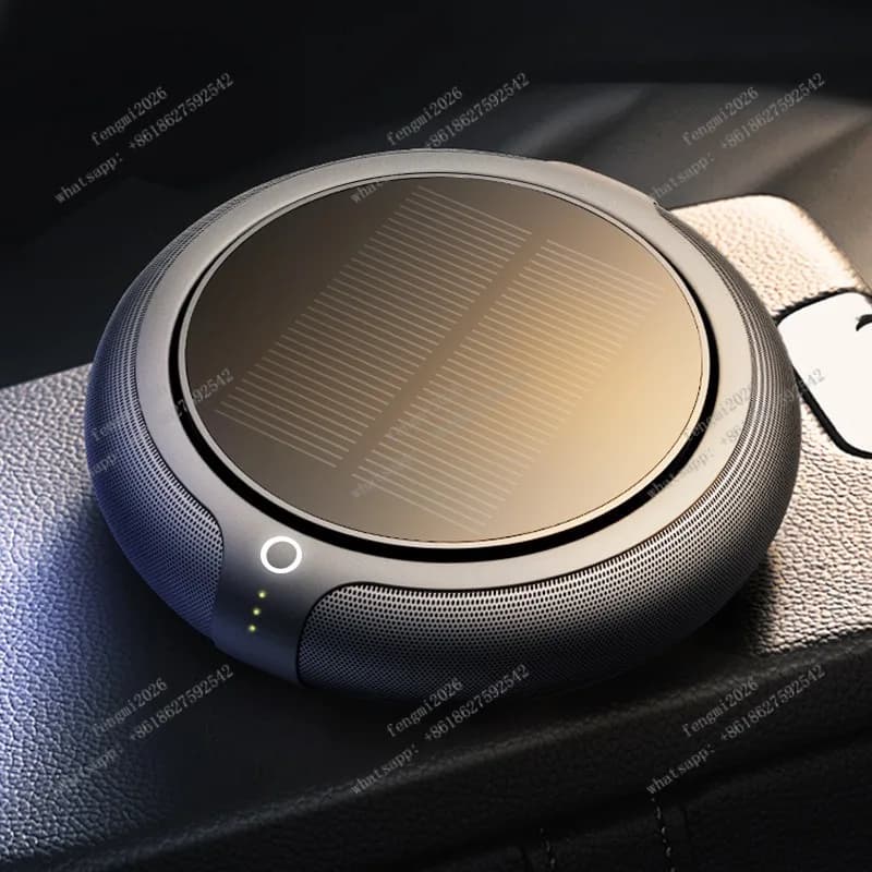 Purificatore d'aria per auto con funzione aroma, elimina formaldeide e odori per l'interno del veicolo