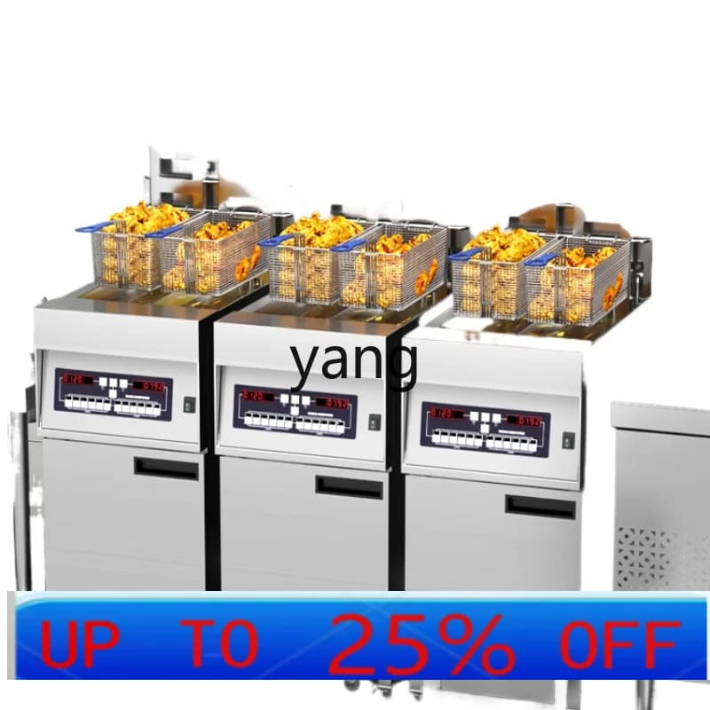 Vertical LH Commercial Electric Fryer with Automatic Temperature Control
