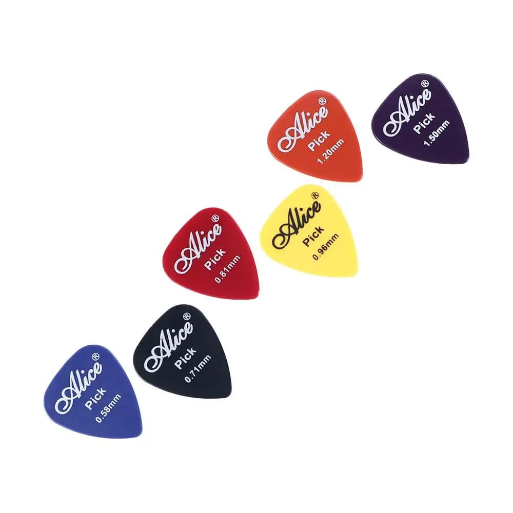 Light Weight Smoothy Acoustic ABS 1 Box Guitar Picks Guitar Accessories Plectrum Mediator