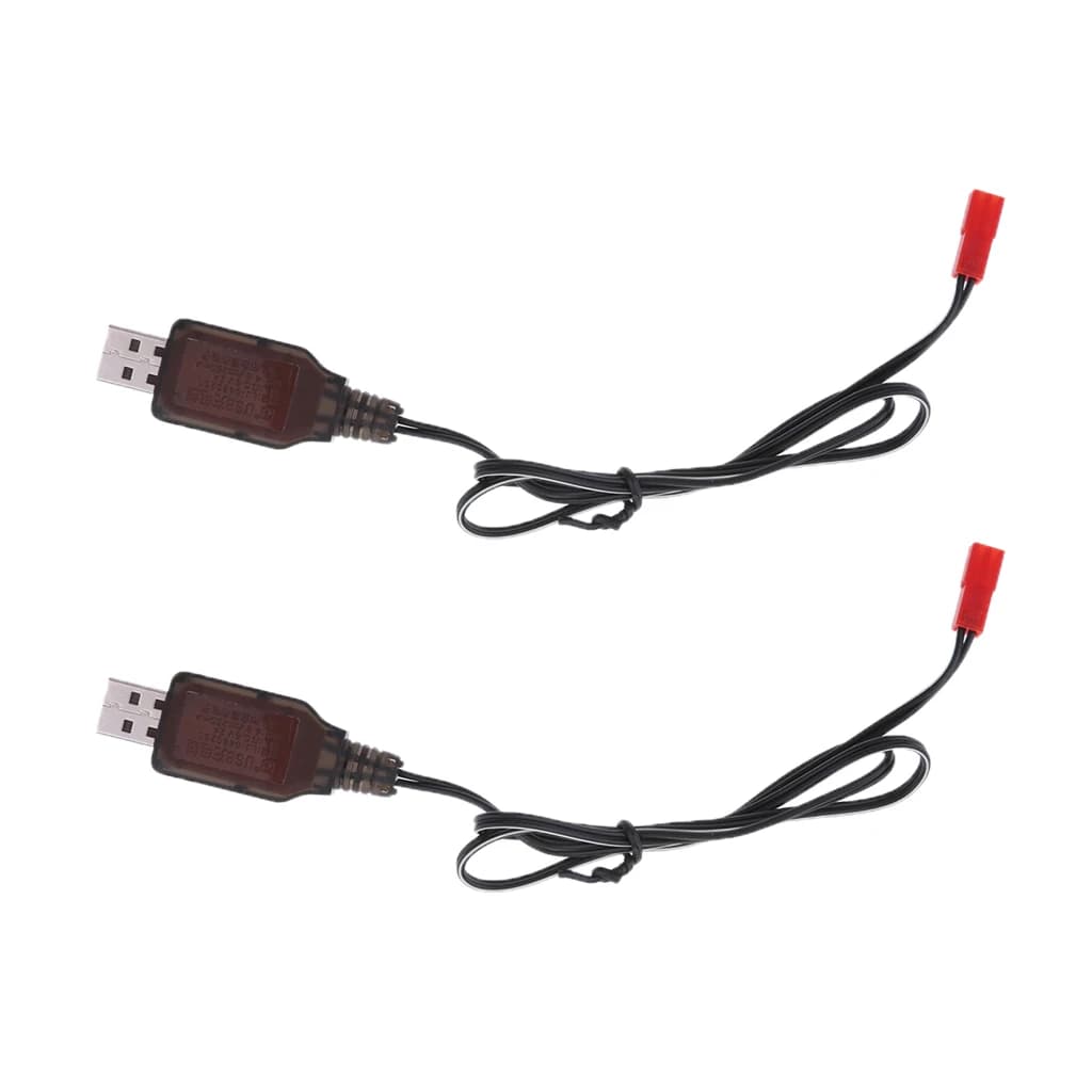 Cavo di Ricarica JST USB per Batterie NI-MH, Compatibile con Droni RC, Quadricotteri e Giocattoli