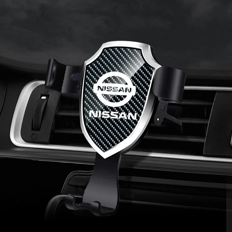 Auto Phone Support for Nissan Air Mouth - Compatible with Sylphy N7, Navara, Juke, GTR, Tiida, Teana, Qashqai J10, J11, Patrol