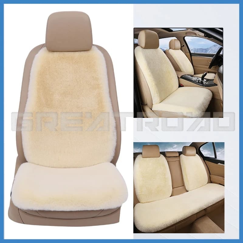 Car Seat Covers Artificial plush Covers for Auto Hot Seat Covers for Auto 5 Seats Universal Size