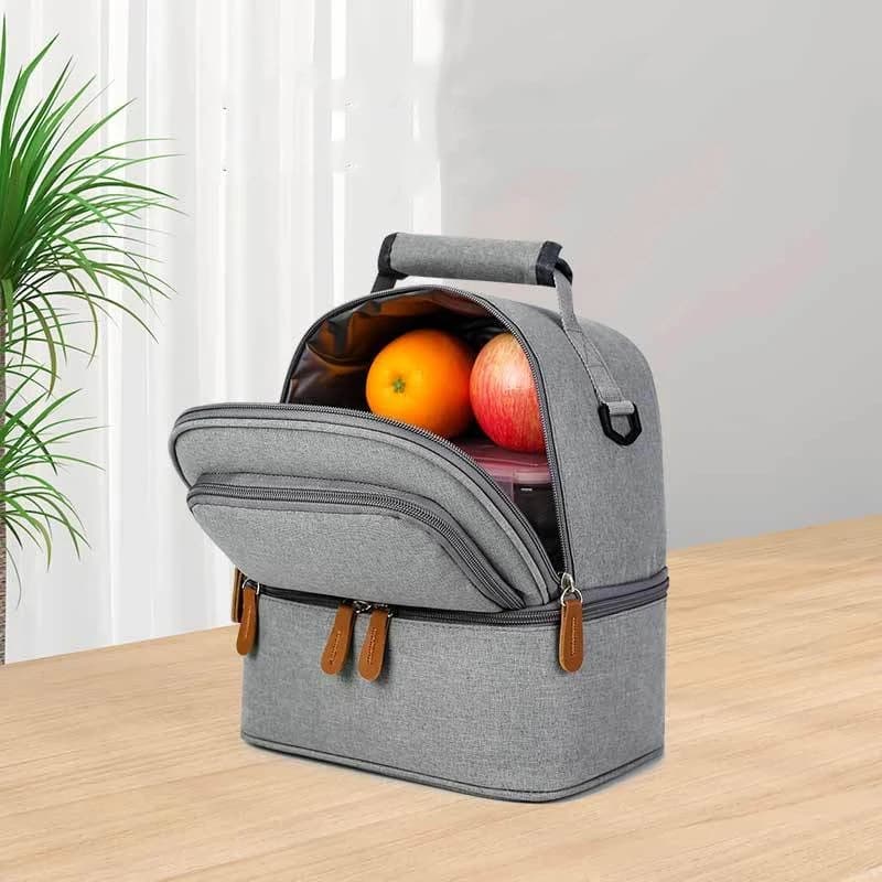 Borsa Termica per Pranzo, Zaino Isolato per Picnic, Scuola, Viaggi, Borsa Frigo per Latte Materno e Alimenti Freschi