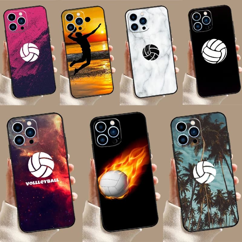 Volleyball Sports Case for Xiaomi Redmi Note 14 12 11 10 13 15 Pro Plus Redmi 15C 15 13 10C 12C 13C 14C