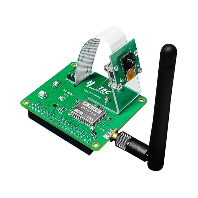 T23C HR01 Wifi Halow Module Pi-Camlow For Raspberry Pi HAT 5MP Camera 2KM Range 32.5Mbps Mesh Networking