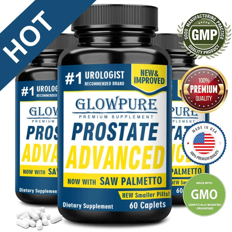 Advanced with Saw Palmetto - Prostate health supplements for men, bladders and urinary with Beta-sitosterol, Reishi, vitamin D
