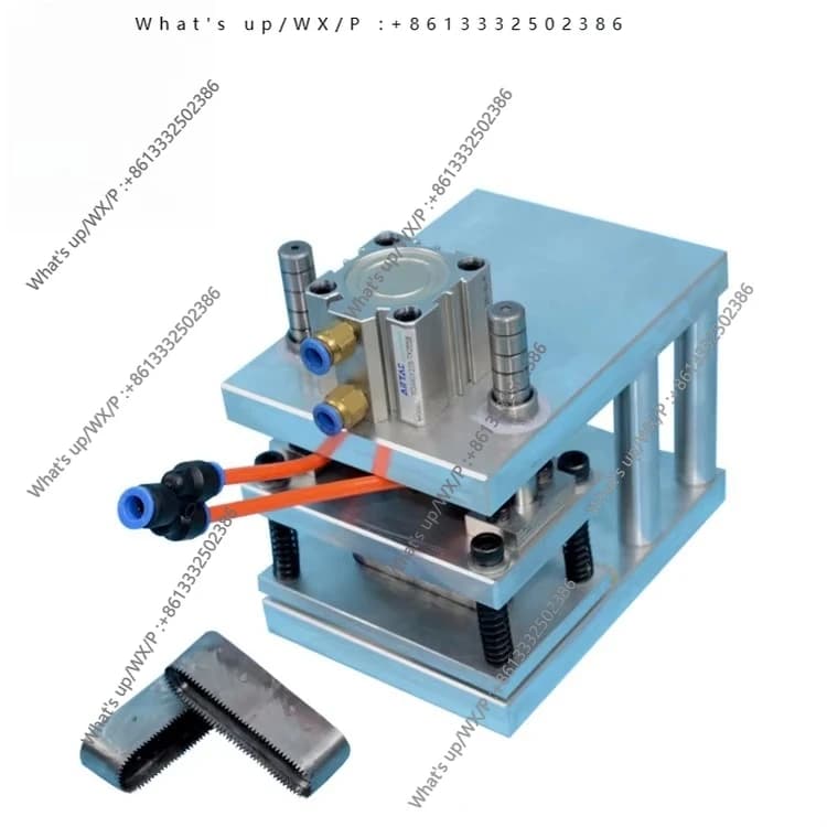 80X20 Saw Tooth Handle Punching Machine For Plastic Bag Making Machine