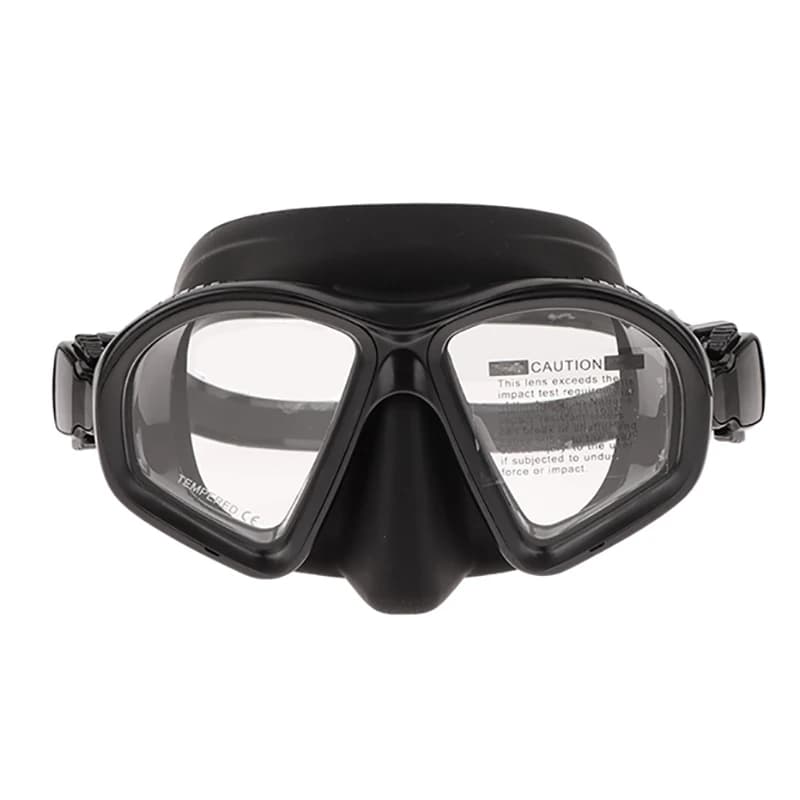 Silicone skirt Diving glasses tempered glass for adults Diving mask Optical immersion glass Scuba Swimming Googles Tempered glasses