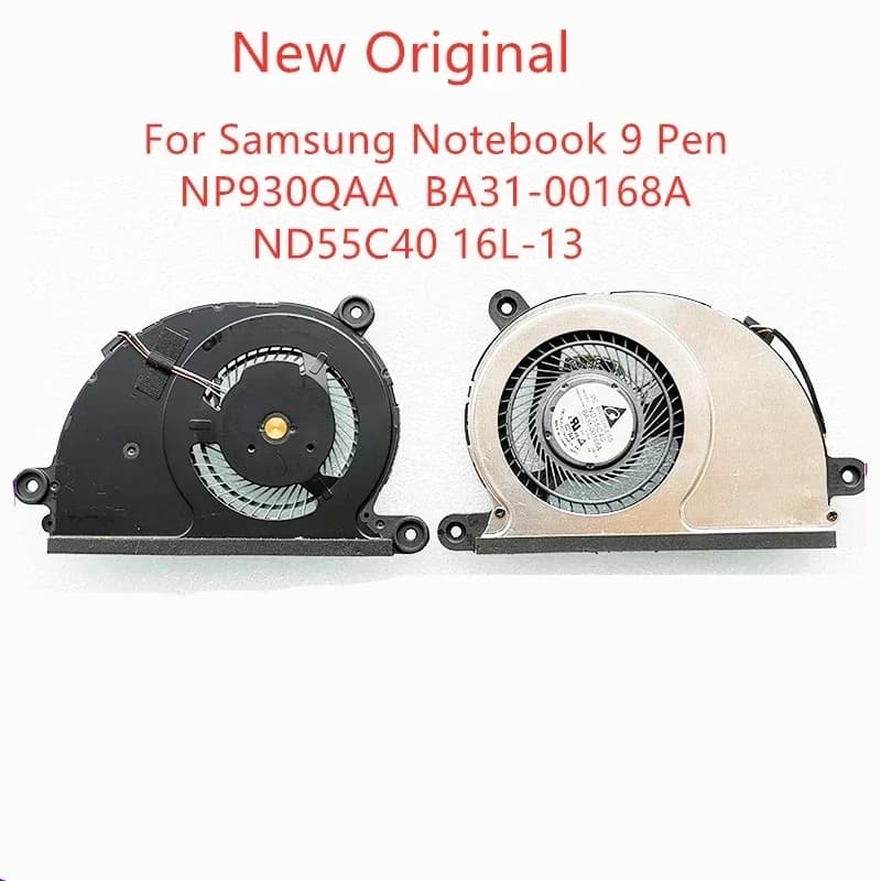 FORNew Ventola di raffreddamento CPU originale per laptop per Samsung Notebook 9 Pen NP930QAA Ventola BA31-00168A ND55C40 16L-13