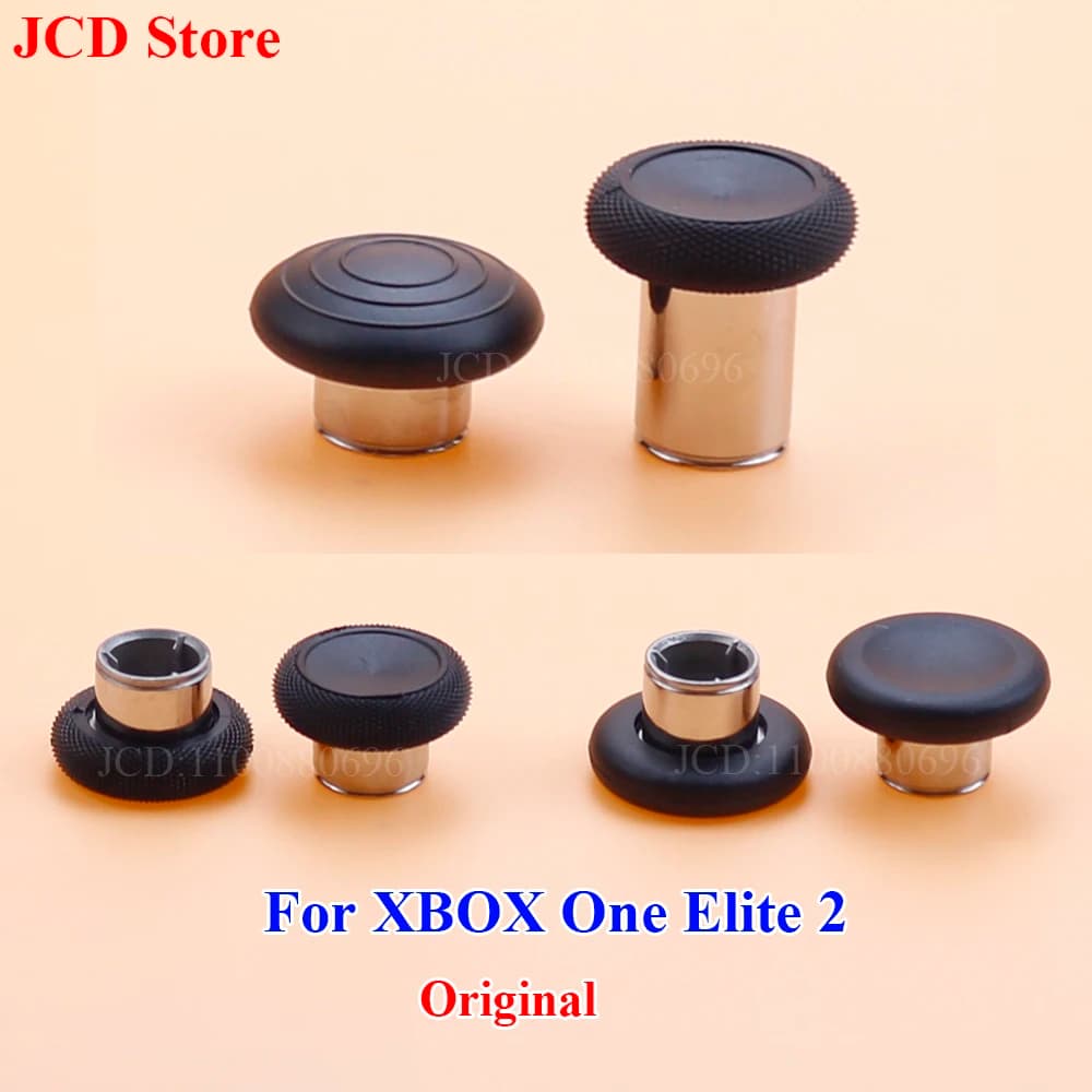 Maniglia originale Testa a fungo in metallo Tappo bilanciere Pulsanti di ricambio per stick analogico 3D per controller Xbox One Elite Series 2