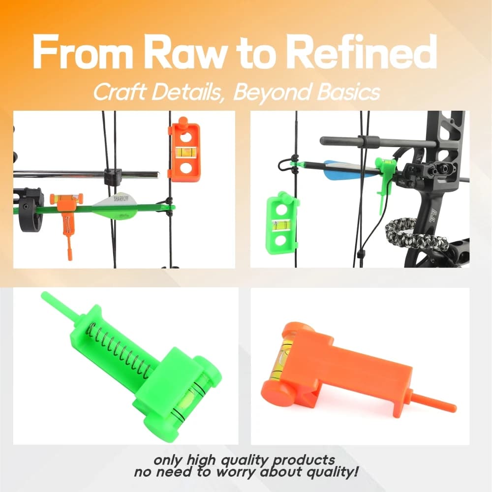 1set Bow String Level Tool Adjusting Bow Archery Target Tuning Mounting Accessories Improve Shooting Accuracy