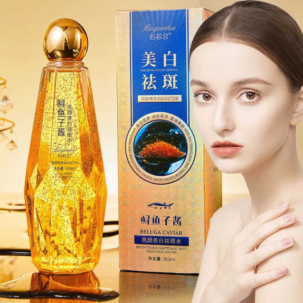 Sturgeon Roe Caviar Siero viso Corea Prodotti per la cura della pelle Ringiovanimento della pelle Nido d'uccello Collagene Cura del viso Essenza idratante