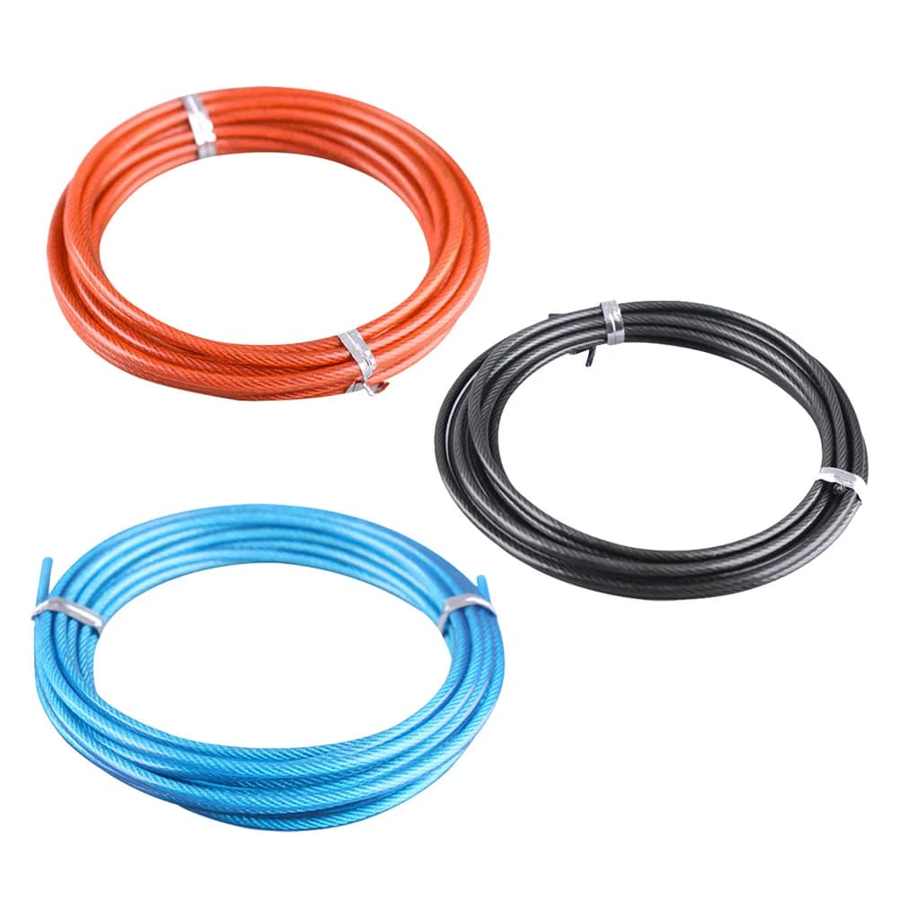 3m Spare Rope Steel Wire Replaceable Cable for Speed Jump Skip Training Workout